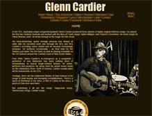 Tablet Screenshot of glenncardier.com